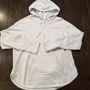 Women’s Hooded Sweatshirt Light Gray DSG Size Large